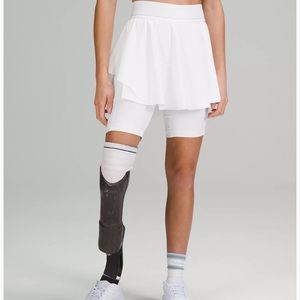 NWT lululemon High Rise Court Rival Skirt (Skort) Size 12